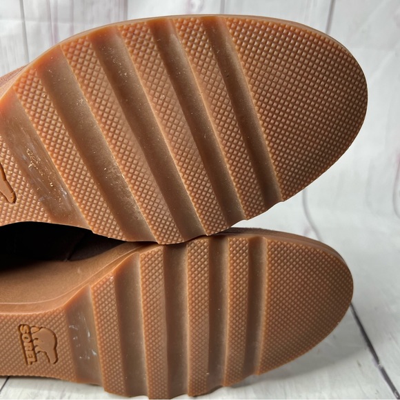 Sorel Womens 8 Brown Suede Toronto Wedge Midcalf Waterproof Boots NL2117-248 - Picture 2 of 13